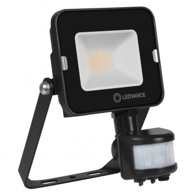Naświetlacz LED FLOOD COMPACT SENSOR V 10W 830 SYM 100 BK 4058075575226 LEDVANCE (4058075575226)